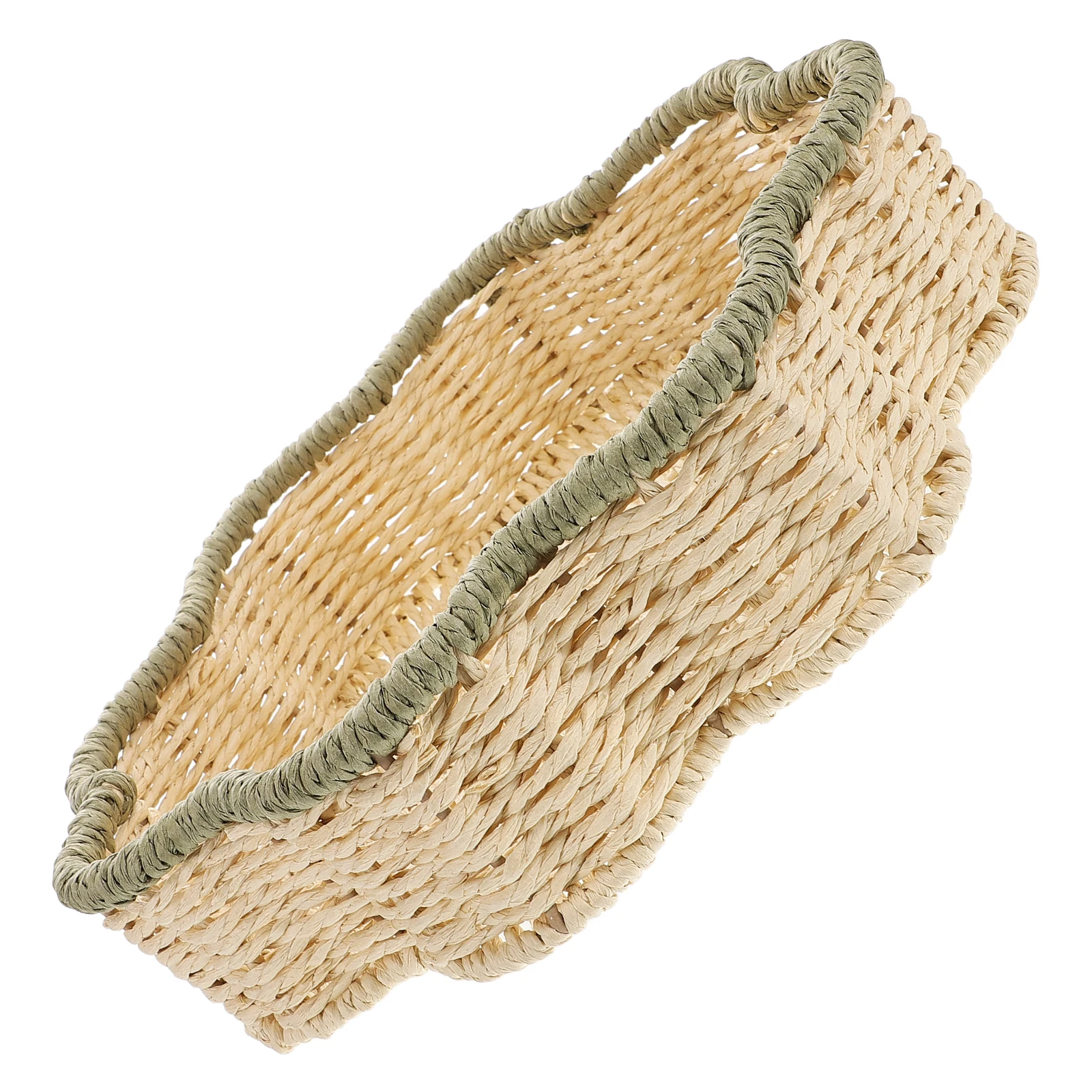 Woven Storage Basket Handmade Multipurpose Home Office Living Room Fruit Vegetable Snack Organizer Imitation Rattan
Woven Storage Basket Handmade Multipurpose Home Office Living Room Fruit Vegetable Snack Organizer Imitation Rattan