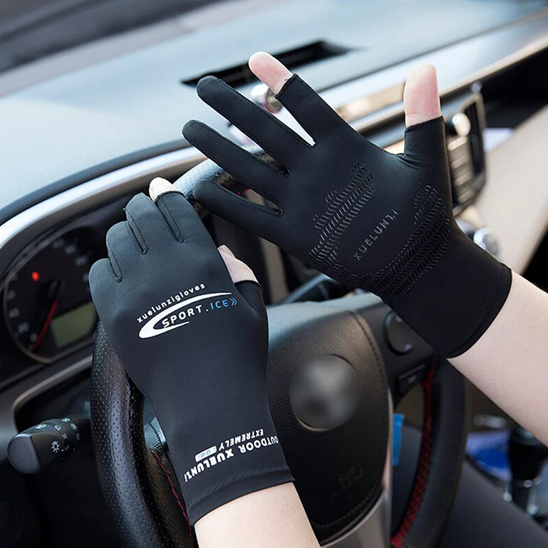 Fishing Gloves Half Finger Ice Silk Gloves UV Protection Gloves Summer Sun Protection Non-Slip Gloves High Elastic Gloves
Fishing Gloves Half Finger Ice Silk Gloves UV Protection Gloves Summer Sun Protection Non-Slip Gloves High Elastic Gloves