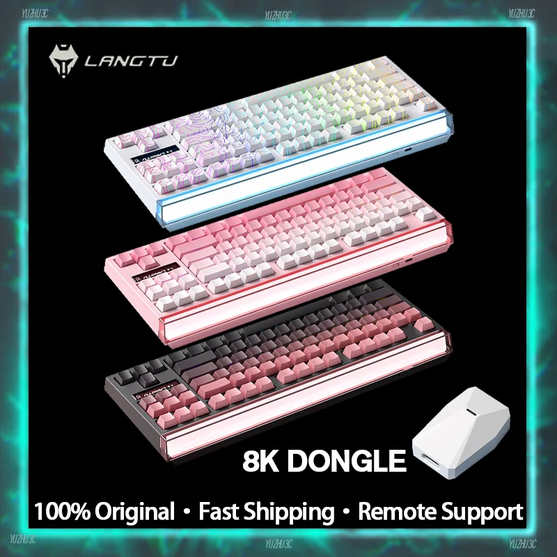 LANGTU T87 Wireless Mechanical Keyboard 12000mAh Long Life Battery Dynamic RGB Box 8000hz Low Latency Performance SOCD MT TGL
LANGTU T87 Wireless Mechanical Keyboard 12000mAh Long Life Battery Dynamic RGB Box 8000hz Low Latency Performance SOCD MT TGL