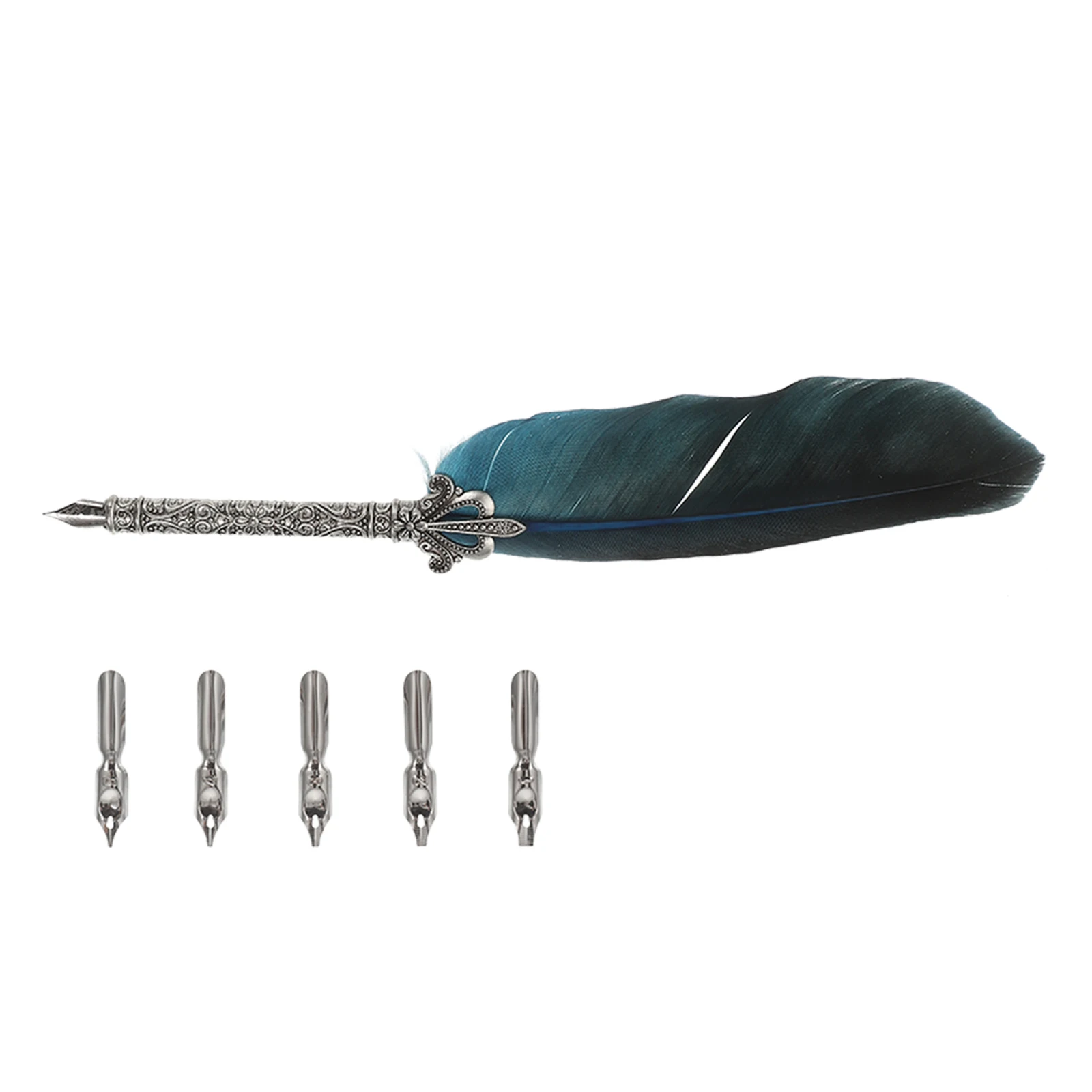 Calligraphy Pen Quill Pens Five Quill Pen With Five Nibs Nibs Refillable Dip Writing Tools for Students Excellent Quality Gifts
Calligraphy Pen Quill Pens Five Quill Pen With Five Nibs Nibs Refillable Dip Writing Tools for Students Excellent Quality Gifts