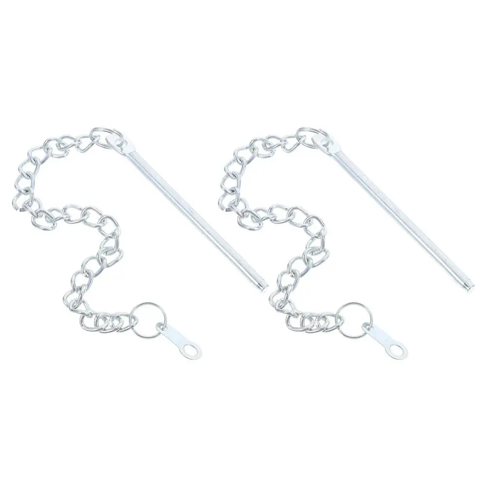 2Pcs Outdoor Parasol Accessories Durable Metal Chain Pins for Patio Umbrella Repair Parts Replacement Steel Garden Parasols Pin
2Pcs Outdoor Parasol Accessories Durable Metal Chain Pins for Patio Umbrella Repair Parts Replacement Steel Garden Parasols Pin