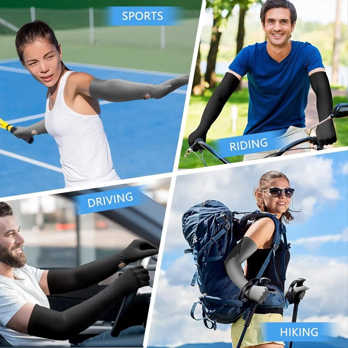 Carefree-женские длинные солнцезащитные перчатки с УФ-защитой, сенсорный экран, солнцезащитные перчатки для вождения, UPF 50+, для занятий спортом на открытом воздухе, велоспорта, черные
Carefree-женские длинные солнцезащитные перчатки с УФ-защитой, сенсорный экран, солнцезащитные перчатки для вождения, UPF 50+, для занятий спортом на открытом воздухе, велоспорта, черные