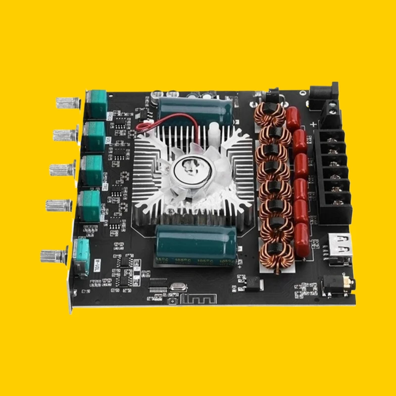 TPA3255 Bluetooth Digital Amplifier Board ZK-AS21 2.1 Channel Portable Practical Multifunctional Amplifier Board
TPA3255 Bluetooth Digital Amplifier Board ZK-AS21 2.1 Channel Portable Practical Multifunctional Amplifier Board