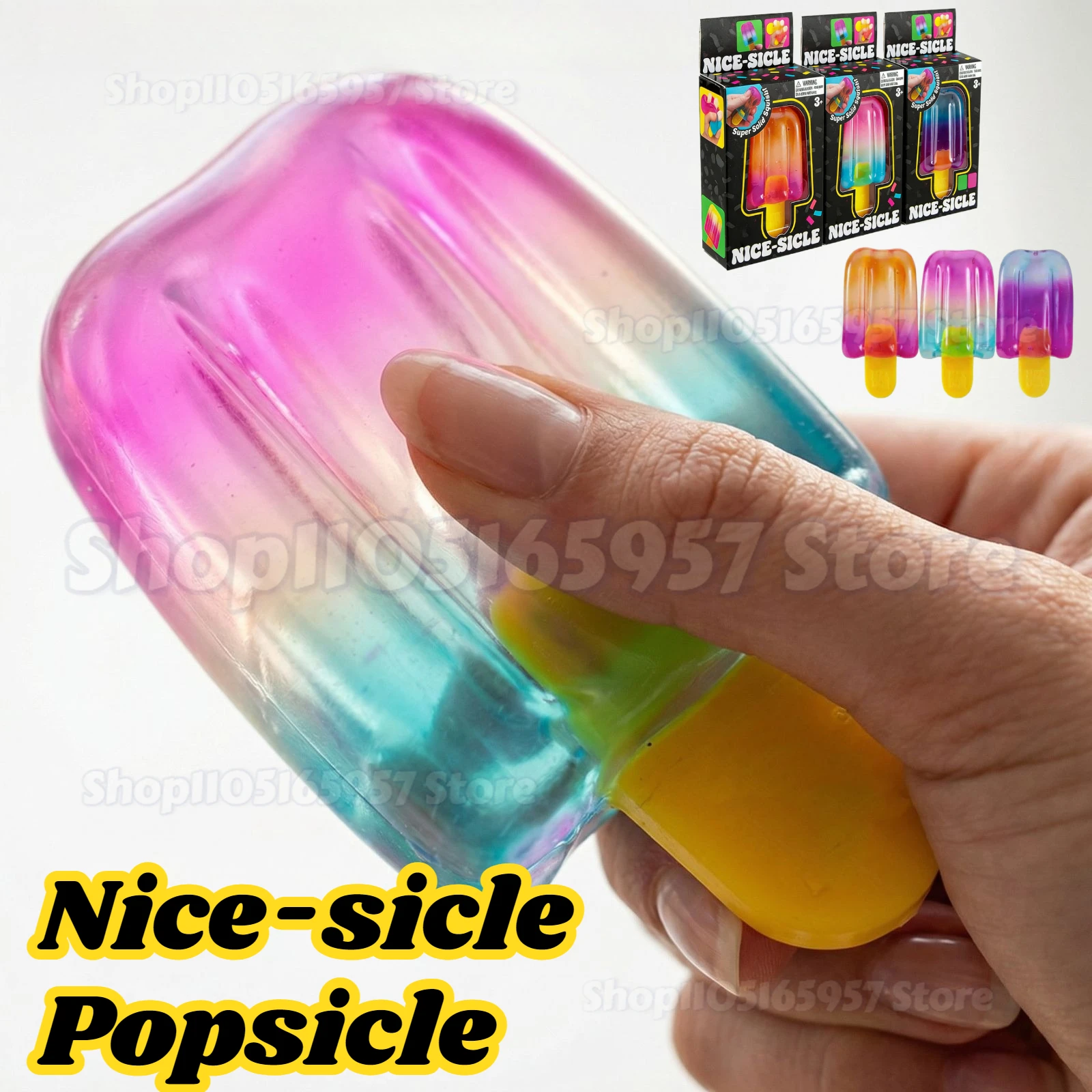 2026 NeeDoh Nice-Sicle Popsicle Sensory Squeeze Toy Super Solid Squish Stress Relief for Kids Adults Summer Easter Gift
2026 NeeDoh Nice-Sicle Popsicle Sensory Squeeze Toy Super Solid Squish Stress Relief for Kids Adults Summer Easter Gift