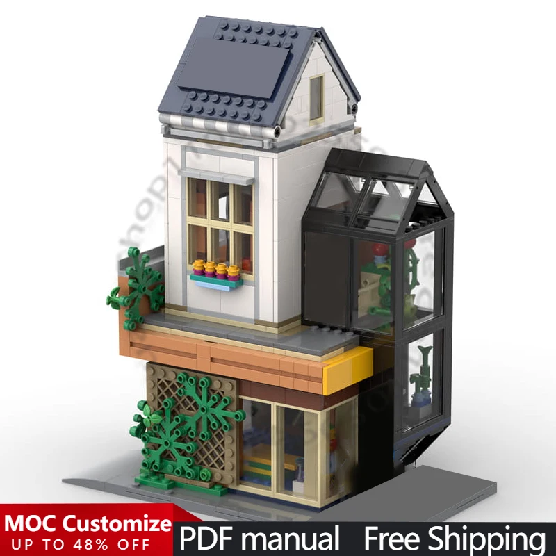 776 PCS House Street Garden House MOC Customize Modular Building Block Creative Design Educational DIY Boys Toy Christmas Gift
776 PCS House Street Garden House MOC Customize Modular Building Block Creative Design Educational DIY Boys Toy Christmas Gift