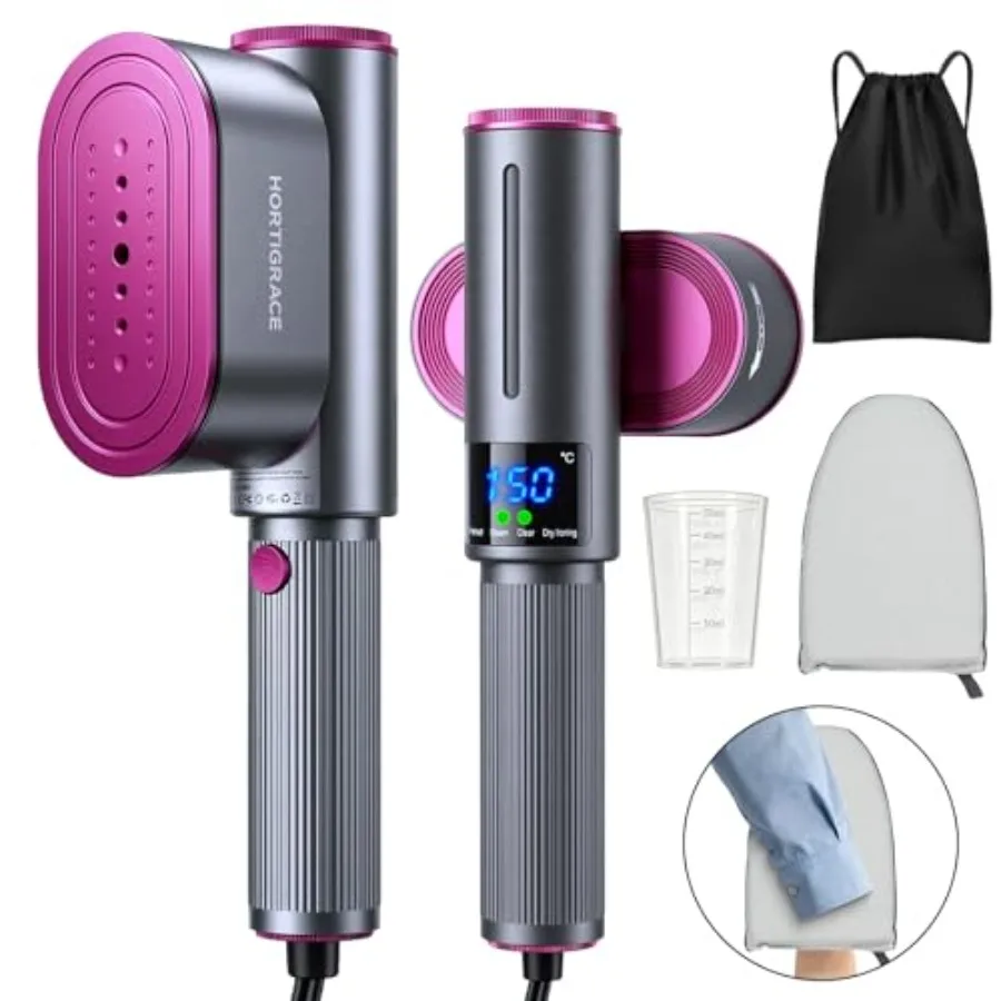Travel Steamer for Clothes 2-in-1 Steam Iron and Garment Steamer with Fast Heat-Up 1200W Portable Handheld Clothes Steamer Larg
Travel Steamer for Clothes 2-in-1 Steam Iron and Garment Steamer with Fast Heat-Up 1200W Portable Handheld Clothes Steamer Larg