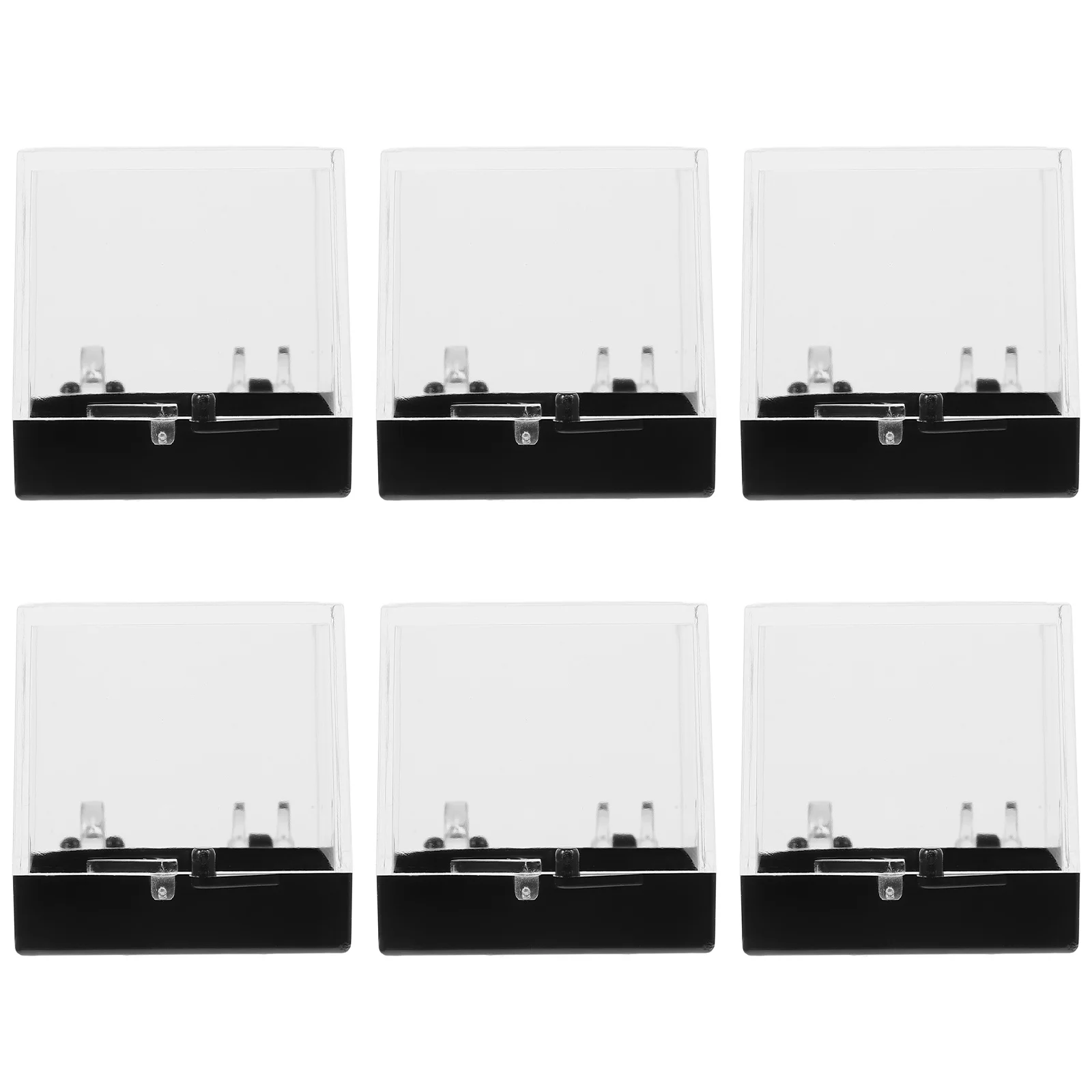 6Pcs Transparent Mineral Specimen Box Strong Specimen Display Case Clear Plastic Storage Container for Rock Collection
6Pcs Transparent Mineral Specimen Box Strong Specimen Display Case Clear Plastic Storage Container for Rock Collection