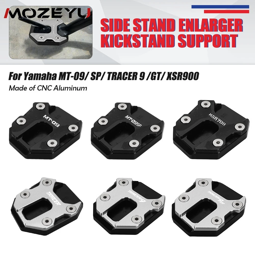 2024 Motorcycle Side Stand Enlarger Pad Support Plate For Yamaha XSR900 XSR 900 2022-2025 MT-09 TRACER 9GT Kickstand Accessories
2024 Motorcycle Side Stand Enlarger Pad Support Plate For Yamaha XSR900 XSR 900 2022-2025 MT-09 TRACER 9GT Kickstand Accessories