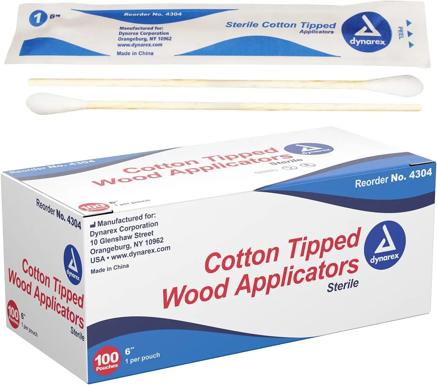 6-Inch Sterile Cotton Tipped Applicators - Single-Use Wooden Cotton Tip Applicators for Wound Care & Dressing, Hygiene, Make
6-Inch Sterile Cotton Tipped Applicators - Single-Use Wooden Cotton Tip Applicators for Wound Care & Dressing, Hygiene, Make