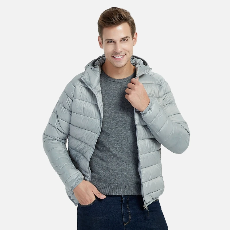 Men's Hooded Down Jacket, Cotton Padded Coat, Casual Outwear, Lightweight for Outdoor Camping, Hiking, Running, Winter
Men's Hooded Down Jacket, Cotton Padded Coat, Casual Outwear, Lightweight for Outdoor Camping, Hiking, Running, Winter