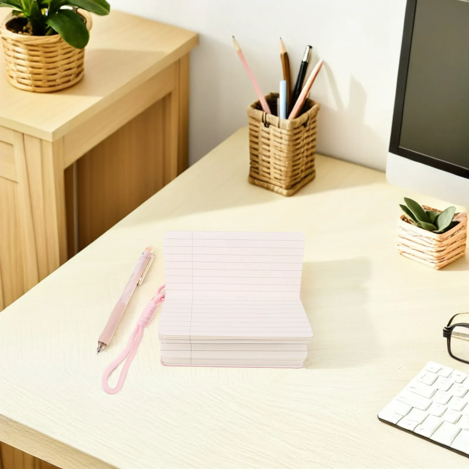 Mini Portable PU Pocket Notebook with Pen Holder Silent Pen Slot Multifunctional Pockets Cute Decorative Memo Pad for Desk
Mini Portable PU Pocket Notebook with Pen Holder Silent Pen Slot Multifunctional Pockets Cute Decorative Memo Pad for Desk