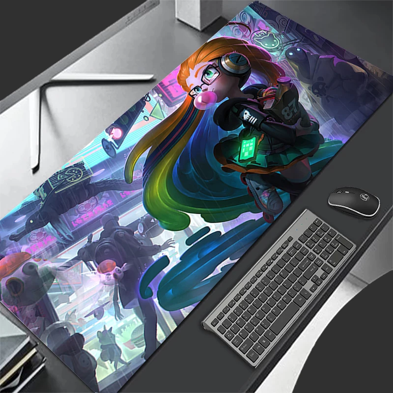 Mousepad Computer Gaming Accessories Keyboard Pad Office PC Rubber Mouse Pad Decoracion Desk L-league of Legends Zoe Mouse Mat
Mousepad Computer Gaming Accessories Keyboard Pad Office PC Rubber Mouse Pad Decoracion Desk L-league of Legends Zoe Mouse Mat