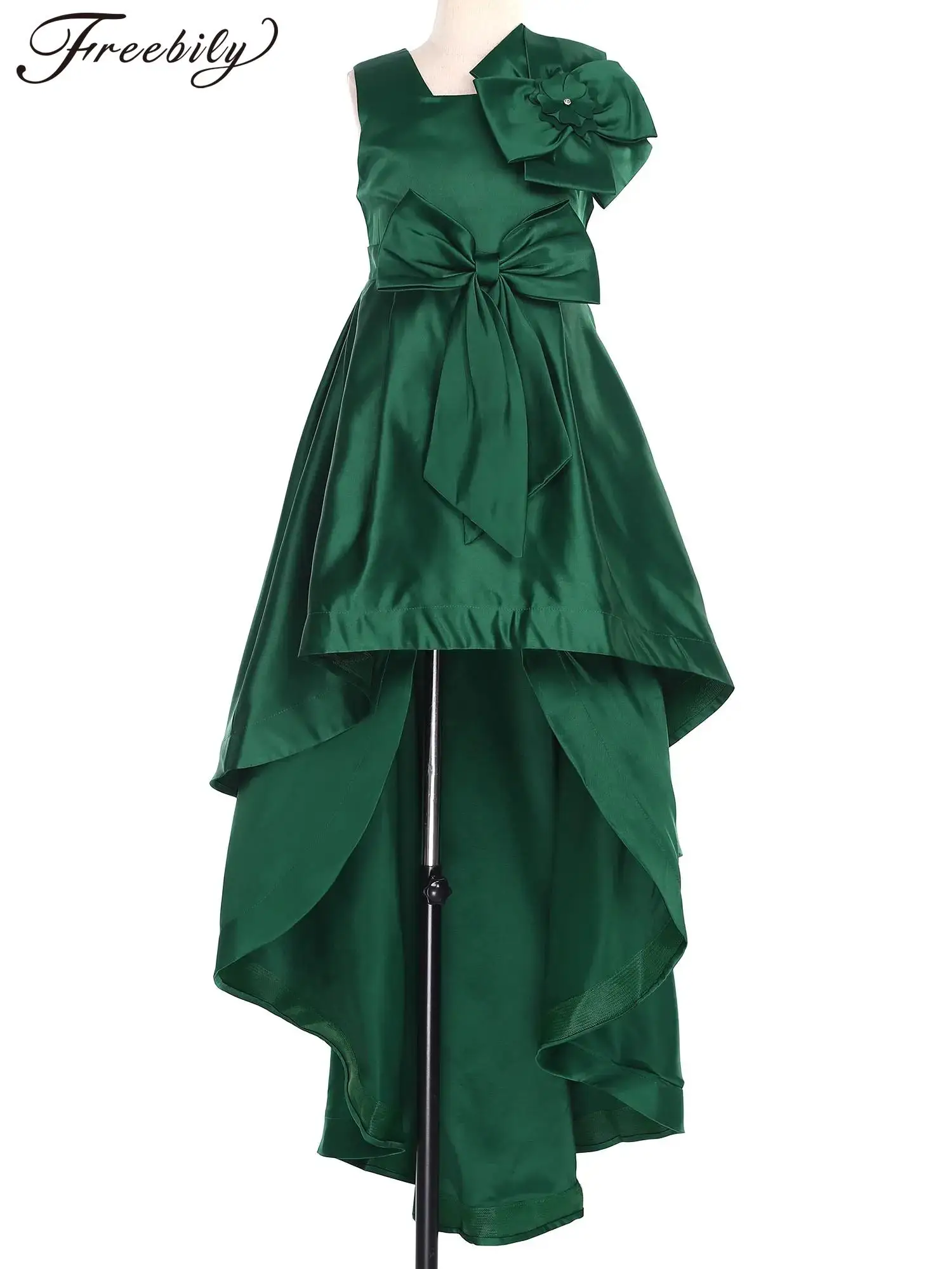 Elegant Girl Festival Costume Tiered High-Low Hem Maxi Princess Dress Girls Birthday Prom Dancing Evening Party Dress Vestidos
Elegant Girl Festival Costume Tiered High-Low Hem Maxi Princess Dress Girls Birthday Prom Dancing Evening Party Dress Vestidos