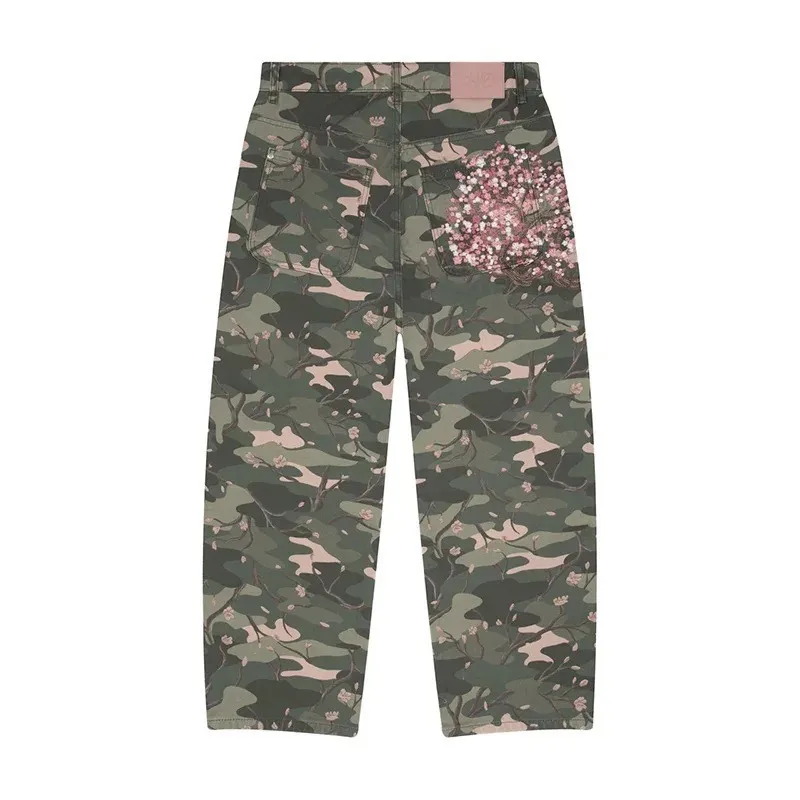 Street Style Y2K Camouflage Embroidered Loose Straight Leg Jeans High Waist Net Printing Casual Comfortable Non-Shrinking
Street Style Y2K Camouflage Embroidered Loose Straight Leg Jeans High Waist Net Printing Casual Comfortable Non-Shrinking