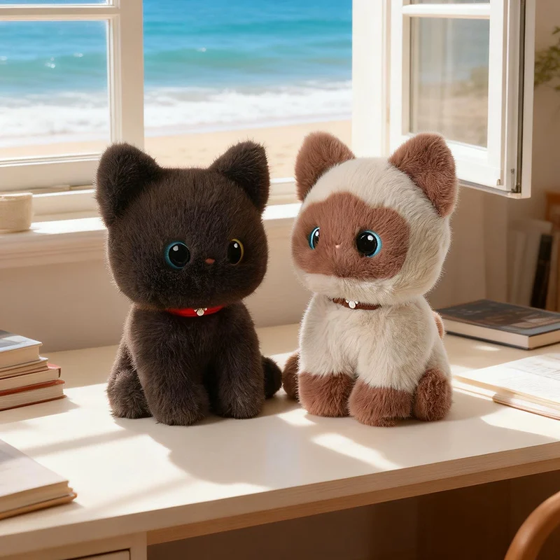 20/25/35cm Lovely Black Cat Siamese Cat Milk Cat Plush Toys Kawaii Cat Dolls for Birthday Christmas Gift
20/25/35cm Lovely Black Cat Siamese Cat Milk Cat Plush Toys Kawaii Cat Dolls for Birthday Christmas Gift