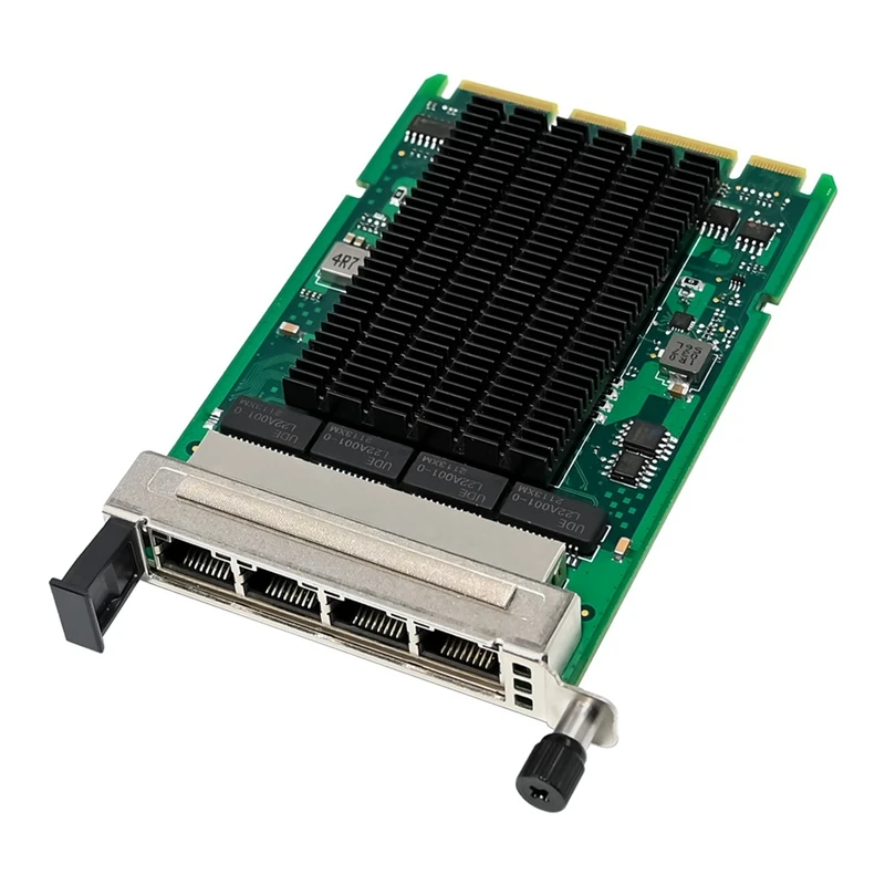 Гигабитная сетевая карта I350-T4, 4-портовая сетевая карта RJ45 OCP3.0 I350AM4 Ethernet-сервера для Gigabit Ethernet-A23K
Гигабитная сетевая карта I350-T4, 4-портовая сетевая карта RJ45 OCP3.0 I350AM4 Ethernet-сервера для Gigabit Ethernet-A23K