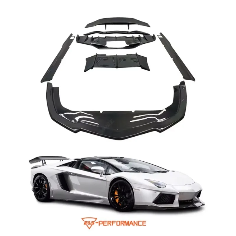 D Style Front Lip Rear Diffuser Side Skirts Spoiler Body Kit for Aventador LP700 Car Facelift Kit
D Style Front Lip Rear Diffuser Side Skirts Spoiler Body Kit for Aventador LP700 Car Facelift Kit