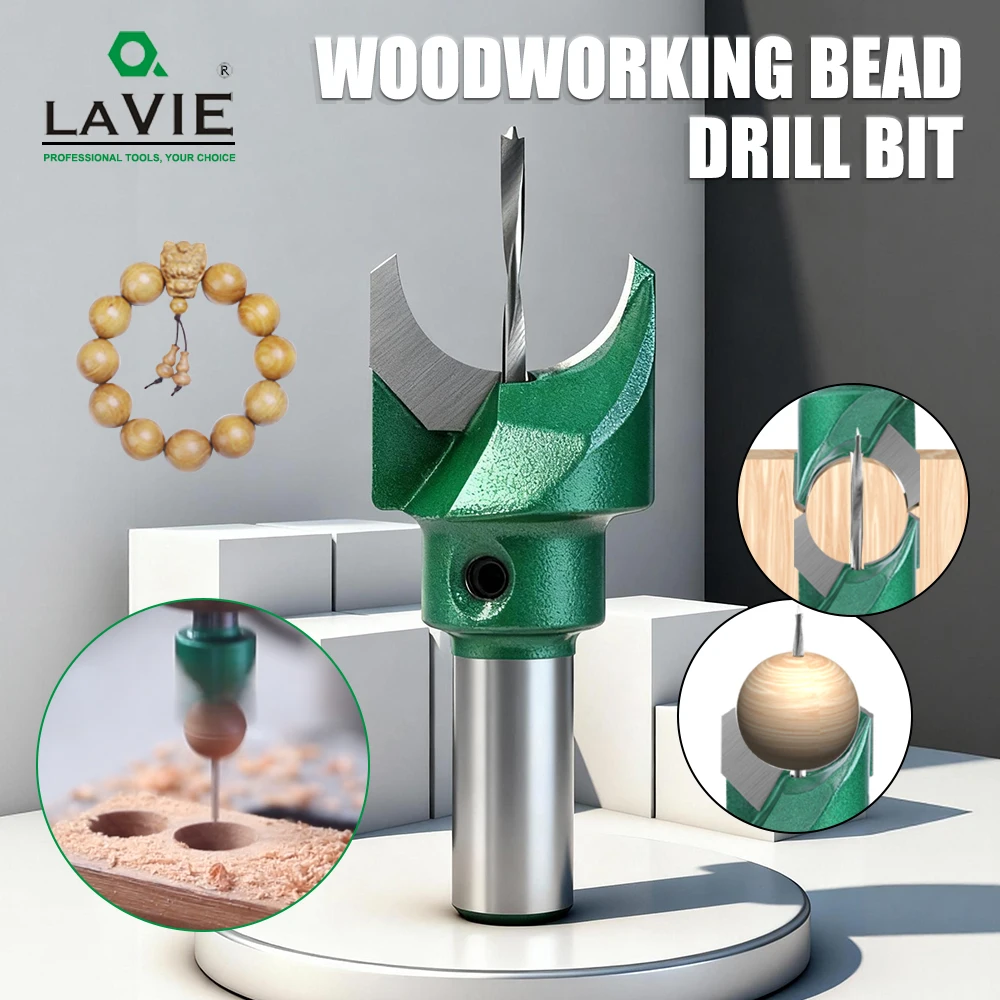 LAVIE 1PC 10mm Shank Router Bit Buddha Beads Ball Milling Cutter Carbide Woodworking Bead Drill Bit for Wood End Mill Hand Tool
LAVIE 1PC 10mm Shank Router Bit Buddha Beads Ball Milling Cutter Carbide Woodworking Bead Drill Bit for Wood End Mill Hand Tool