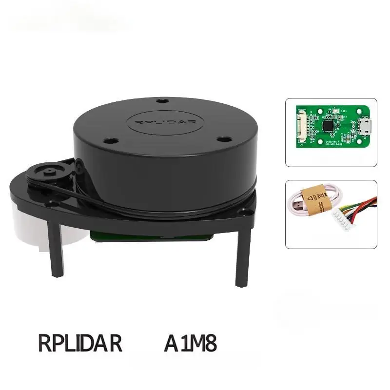 RPLIDAR A1M8-R6 Комплект датчиков LIDAR 360-градусный 2D-лазерный сканер Обнаружение расстояния радиуса 12 м для навигации на роботе ROS
RPLIDAR A1M8-R6 Комплект датчиков LIDAR 360-градусный 2D-лазерный сканер Обнаружение расстояния радиуса 12 м для навигации на роботе ROS