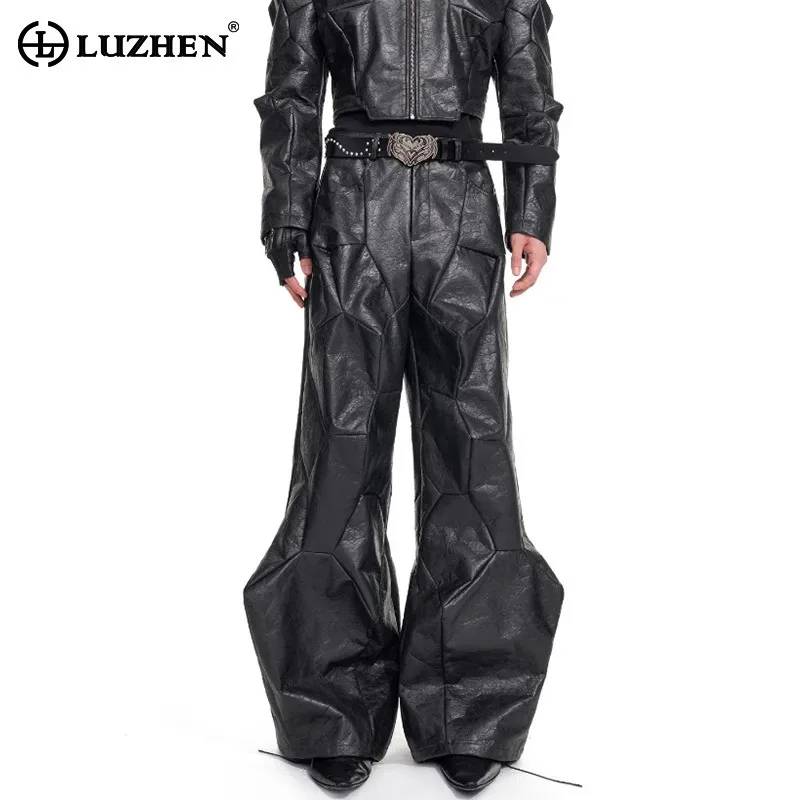 LUZHEN 2025 новые уличные широкие кожаные повседневные брюки мужские модные оригинальные персонализированные модные красивые брюки JY4049
LUZHEN 2025 новые уличные широкие кожаные повседневные брюки мужские модные оригинальные персонализированные модные красивые брюки JY4049