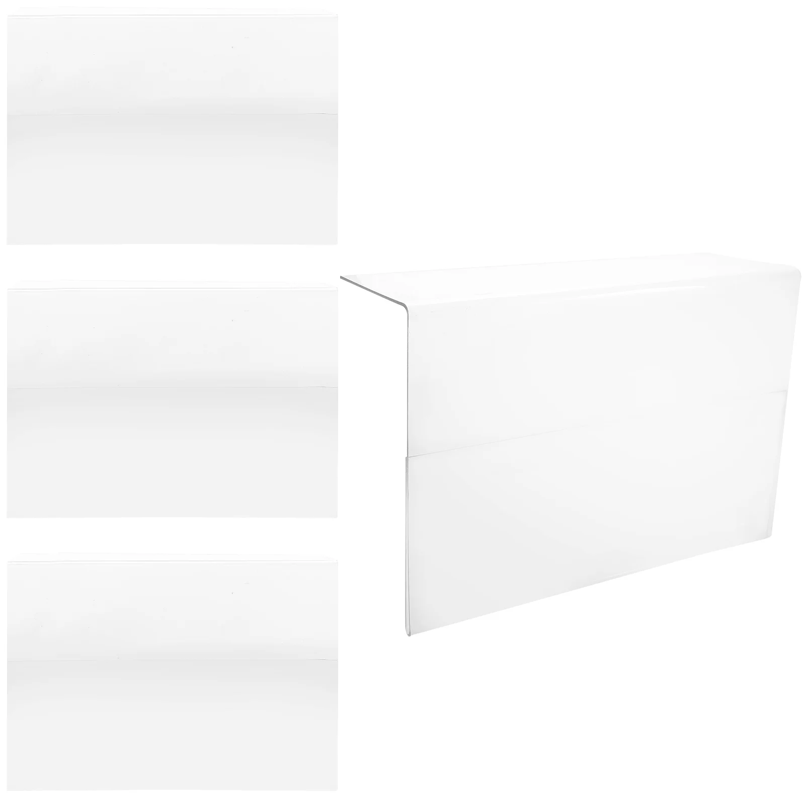 4pcs Price Tag Holder Transparent PET Shelf Labels Display Stable Sign Holder Store Signs Banners Advertisements Folder Label
4pcs Price Tag Holder Transparent PET Shelf Labels Display Stable Sign Holder Store Signs Banners Advertisements Folder Label