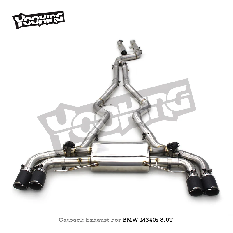 Exhaust Pipe System For BMW M340i/M340 G20 3.0T Stainless Steel Exhaust Pipes Sport Car Muffler Exhaust
Exhaust Pipe System For BMW M340i/M340 G20 3.0T Stainless Steel Exhaust Pipes Sport Car Muffler Exhaust