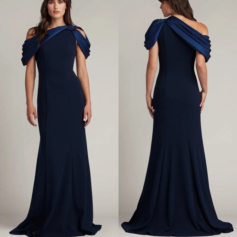 Customized Fashion Modern Style Jersey Pleat Draped Mermaid Off-the-shoulder Long Dresses Bespoke Occasion Dresses High Quality
Customized Fashion Modern Style Jersey Pleat Draped Mermaid Off-the-shoulder Long Dresses Bespoke Occasion Dresses High Quality