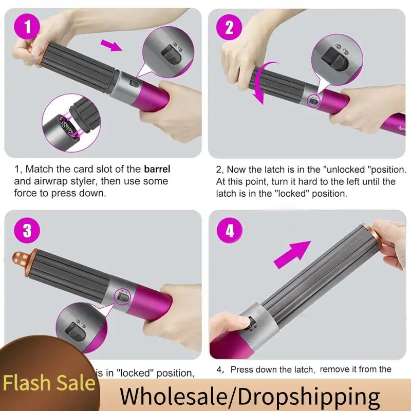 BAAD Короткие бочки для завивки волос и адаптер Fordyson Airwrap Styler в комбинированный фен A
BAAD Короткие бочки для завивки волос и адаптер Fordyson Airwrap Styler в комбинированный фен A