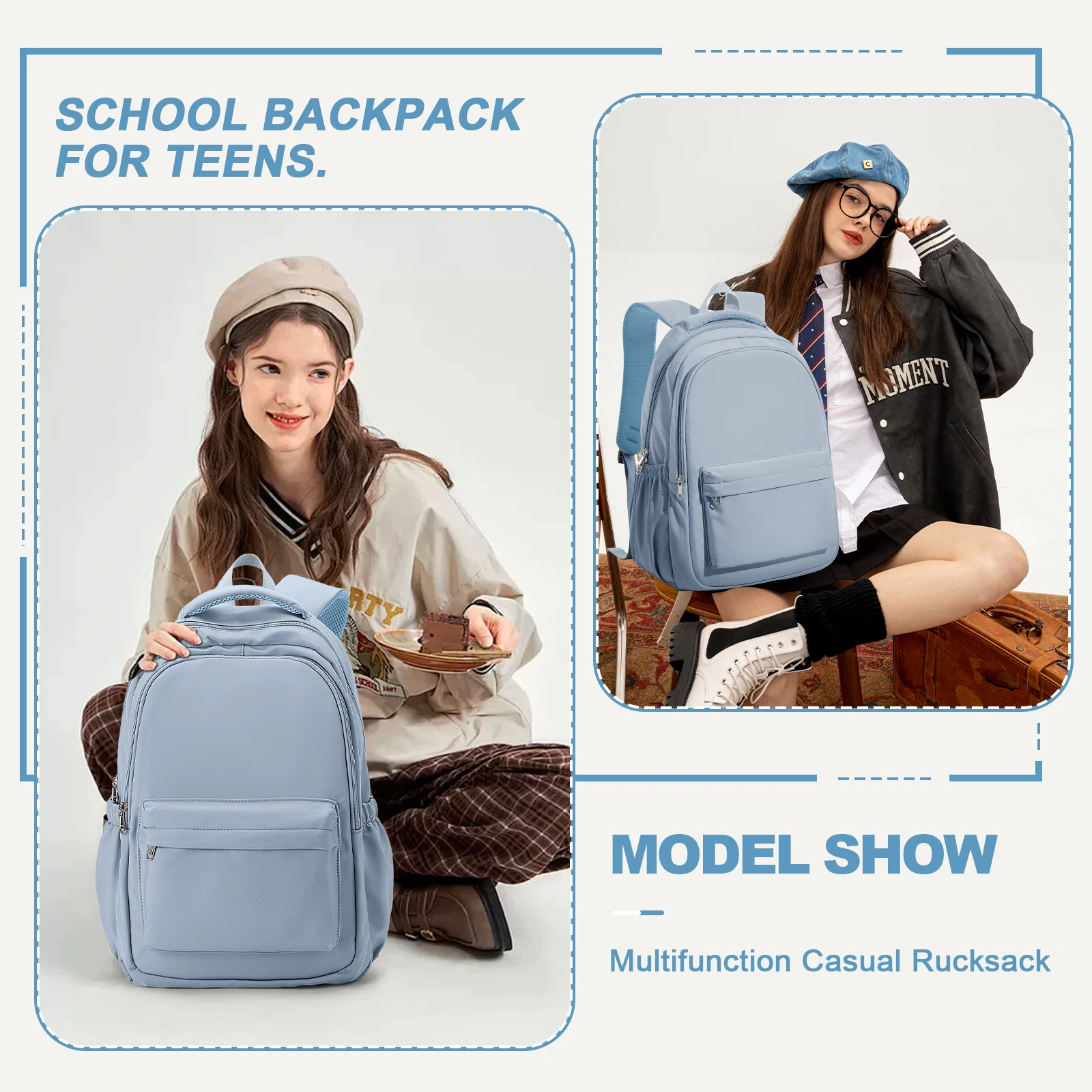 Creative Waterproof Teenage Book Bag Large Capacity Backpack Students School Bag Boys Girls Travel Backbag High School Backpack
Creative Waterproof Teenage Book Bag Large Capacity Backpack Students School Bag Boys Girls Travel Backbag High School Backpack