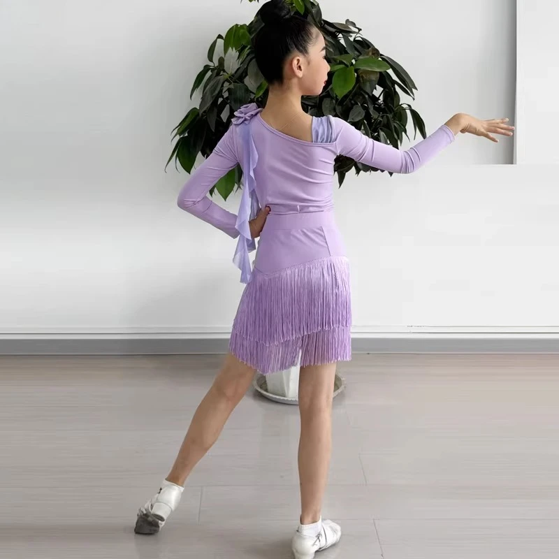 New model children's Latin dance practice and performance outfit premium dancing frill skirt for Latin dance costumes Girl
New model children's Latin dance practice and performance outfit premium dancing frill skirt for Latin dance costumes Girl