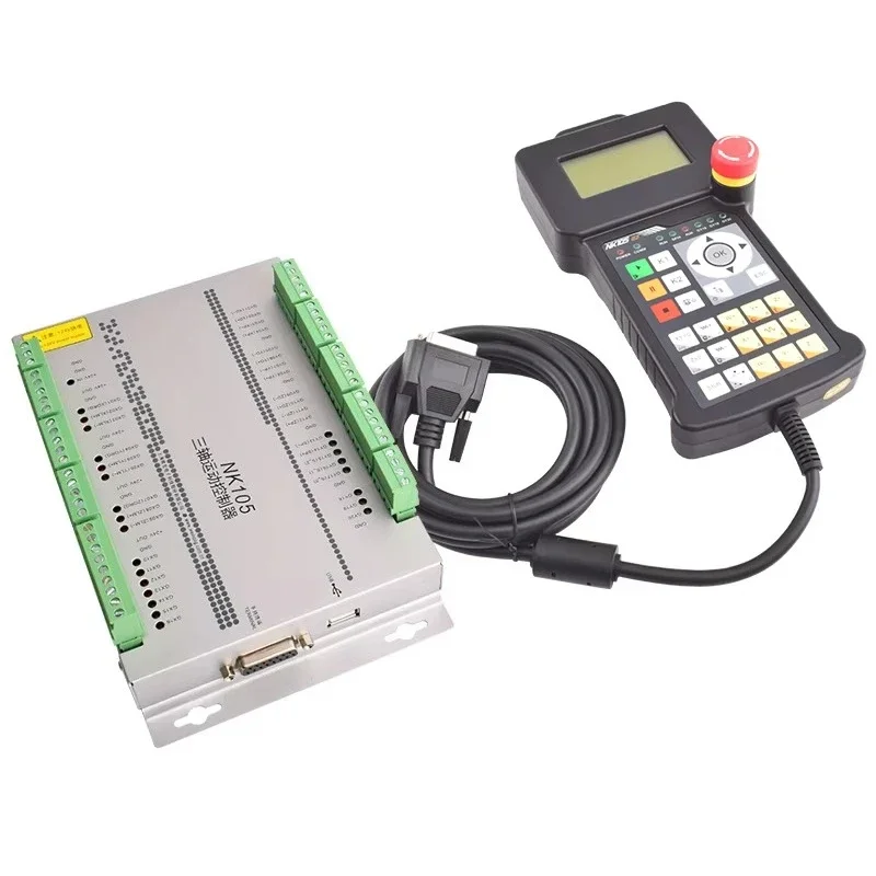 Wei Hong DSP Controller NK105G3 Cnc Controller 3 Axis Cnc Controller for Cnc Router Atc Machine Tool
Wei Hong DSP Controller NK105G3 Cnc Controller 3 Axis Cnc Controller for Cnc Router Atc Machine Tool