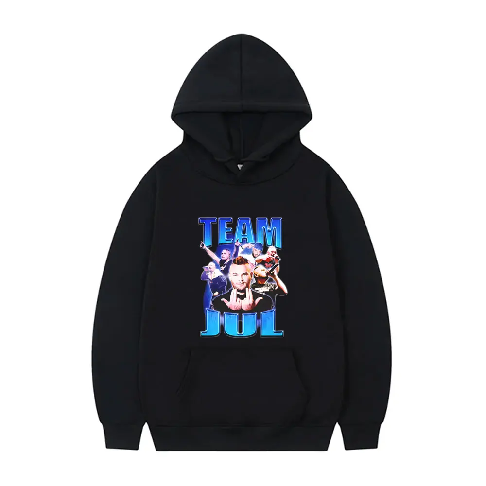 French Rapper Team JUL Graphic Hoodie Men Women Hip Hop Fashion Sweatshirt Male Casual Oversized Hoodies Male Vintage Tracksuit
French Rapper Team JUL Graphic Hoodie Men Women Hip Hop Fashion Sweatshirt Male Casual Oversized Hoodies Male Vintage Tracksuit