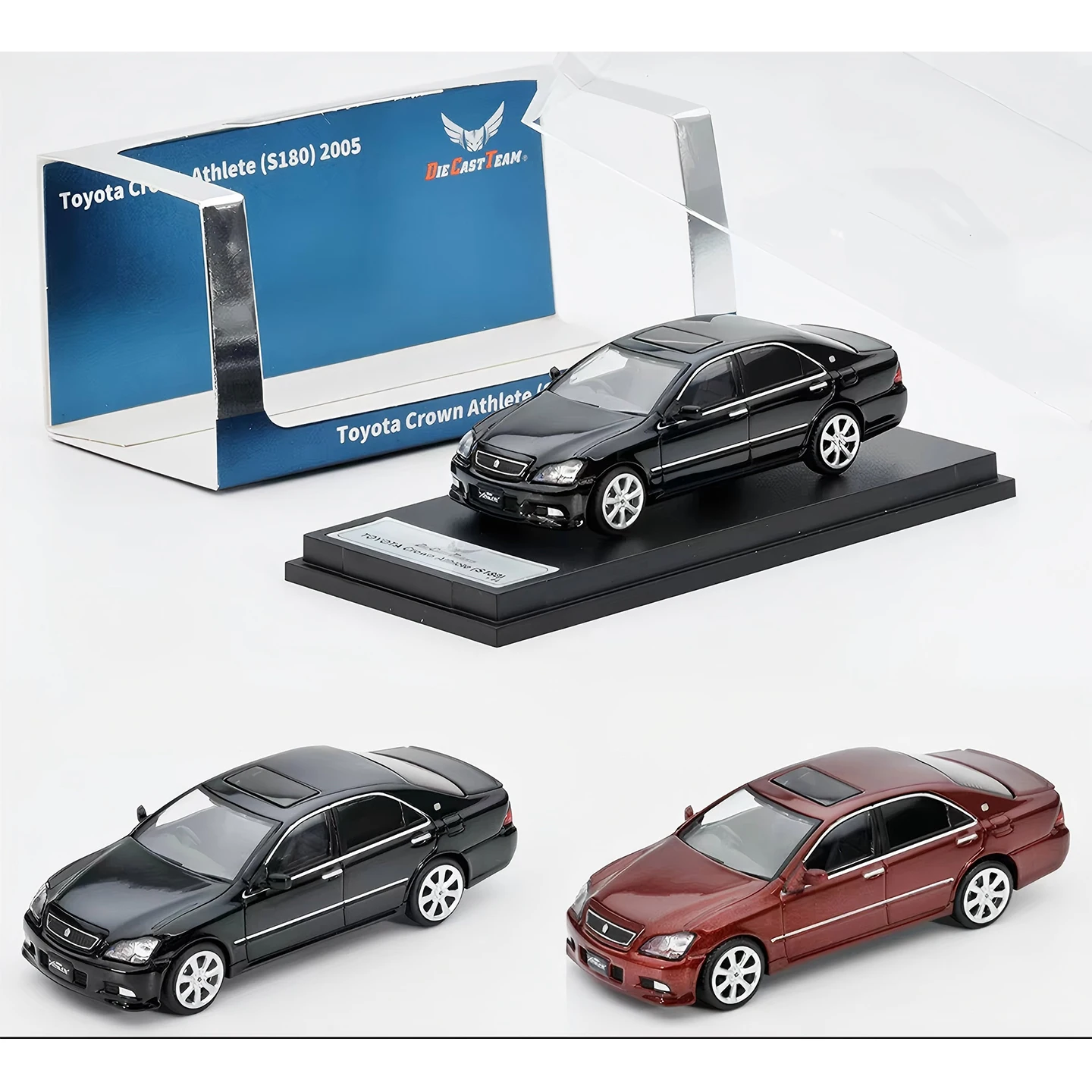 DCT/SHADOW 1/64 2005 Toyota Crown Athlete S180 Car Alloy Toys Motor Vehicle Diecast Metal Model Kids Toys Boys
DCT/SHADOW 1/64 2005 Toyota Crown Athlete S180 Car Alloy Toys Motor Vehicle Diecast Metal Model Kids Toys Boys