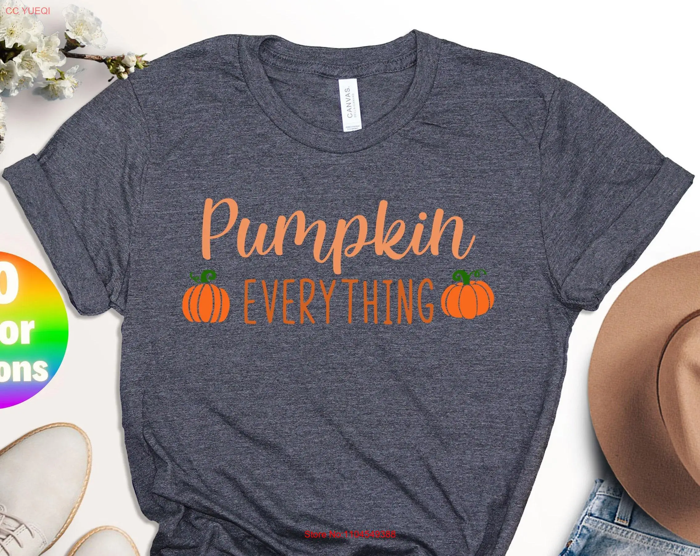 Футболка Pumpkin Everything на День Благодарения, милый осенний женский сезон Spice с длинными или короткими рукавами
Футболка Pumpkin Everything на День Благодарения, милый осенний женский сезон Spice с длинными или короткими рукавами