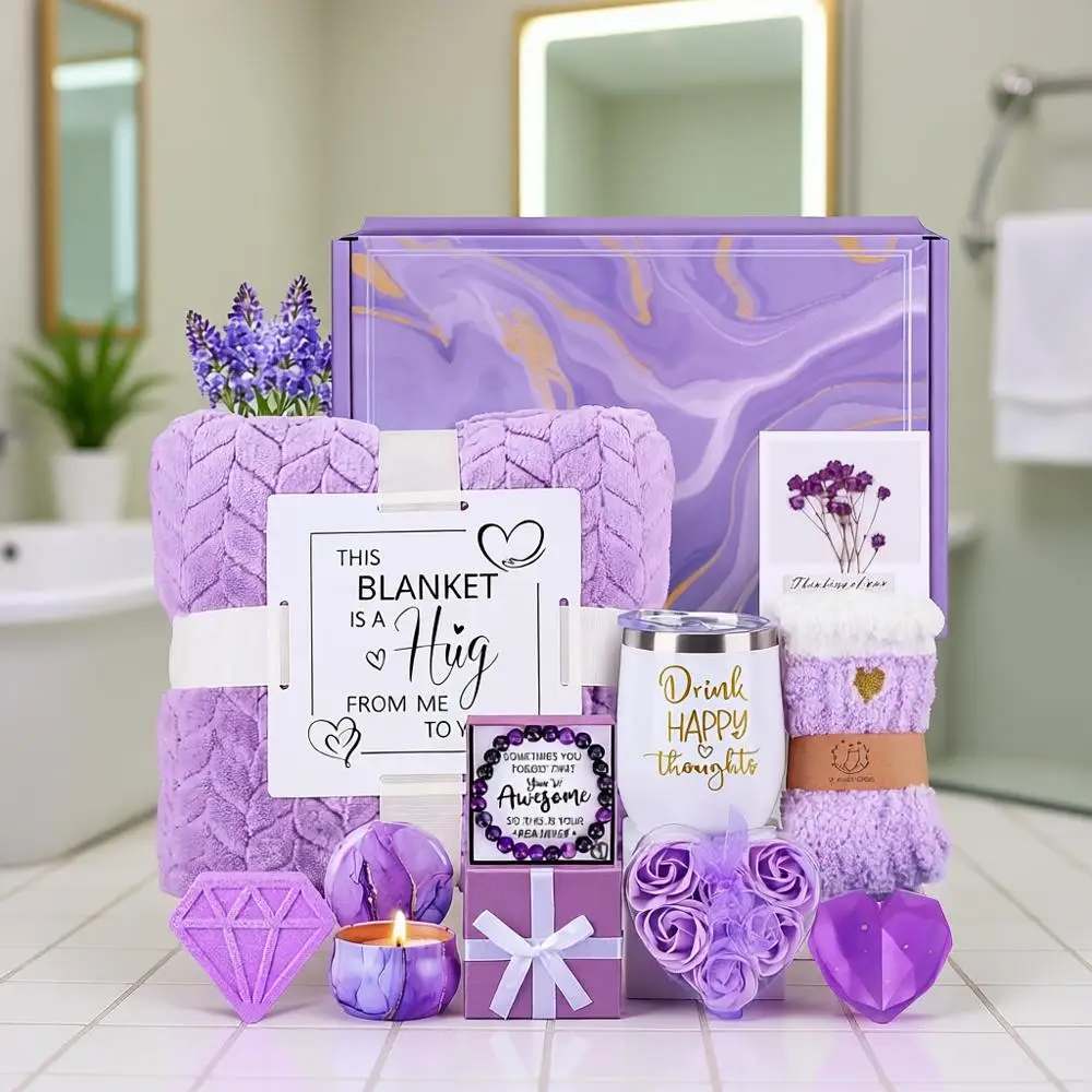 Luxurious Spa Gift Baskets for Birthdays, Women's Self-Care, and Get Well Wishes
Luxurious Spa Gift Baskets for Birthdays, Women's Self-Care, and Get Well Wishes