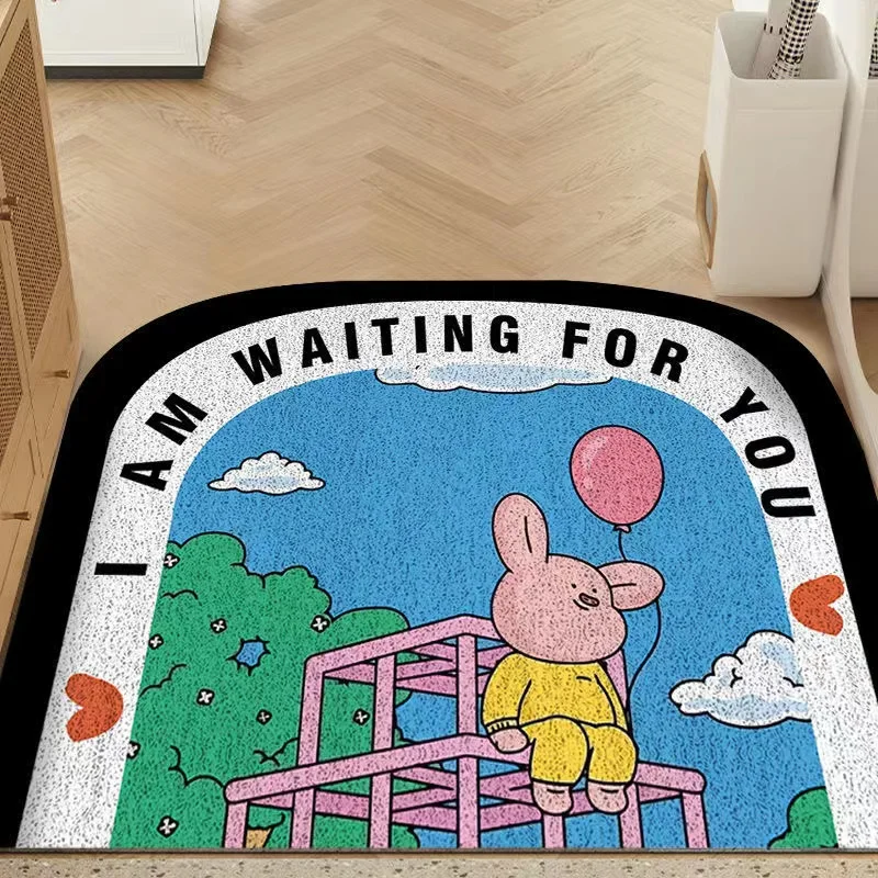 Cartoon Cute Pig Sand Scraping Door Entrance Welcome Mat Hallway Bath Nonslip Rug Dust Removal Carpet Wire Loop Footpad Doormat
Cartoon Cute Pig Sand Scraping Door Entrance Welcome Mat Hallway Bath Nonslip Rug Dust Removal Carpet Wire Loop Footpad Doormat