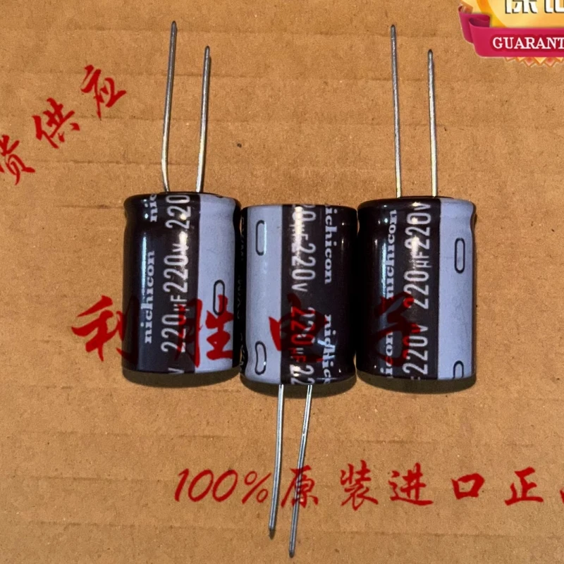 5PCS 220UF 220V Nichicon electrolytic capacitor 220V 220UF 18X25 CY high frequency low resistance
5PCS 220UF 220V Nichicon electrolytic capacitor 220V 220UF 18X25 CY high frequency low resistance