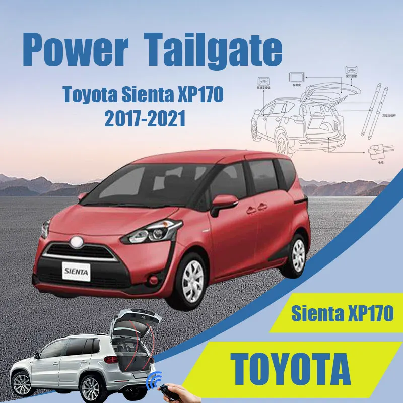For Toyota Sienta XP170 2017-2021 Car Electric Tailgate Modified Auto Intelligent Power Operated Trunk Automatic Lifting Door
For Toyota Sienta XP170 2017-2021 Car Electric Tailgate Modified Auto Intelligent Power Operated Trunk Automatic Lifting Door