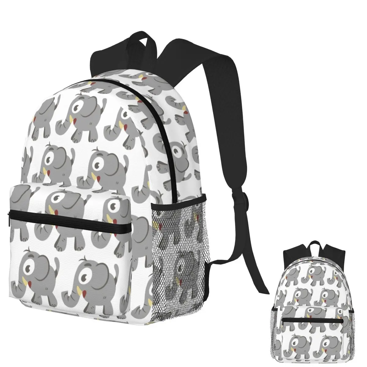 Little Gray Elephant Student Backpack School Bag Hiking Travel Daypack for Boys Girls Fashion Bookbag Shoulder Bags
Little Gray Elephant Student Backpack School Bag Hiking Travel Daypack for Boys Girls Fashion Bookbag Shoulder Bags