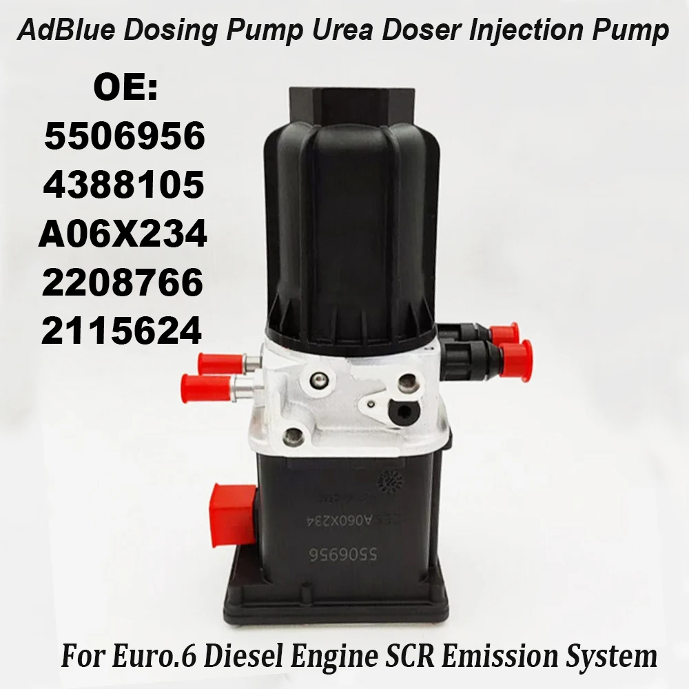 НОВЫЙ дозирующий насос мочевины AdBlue, инжекционный насос 5506956 4388105 A06X234 2208766 2115624 для дизельного двигателя Euro 6, системы выбросов SCR
НОВЫЙ дозирующий насос мочевины AdBlue, инжекционный насос 5506956 4388105 A06X234 2208766 2115624 для дизельного двигателя Euro 6, системы выбросов SCR