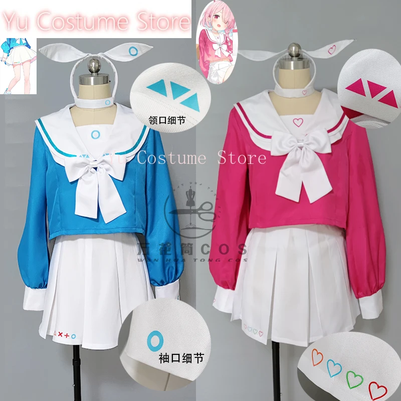 Yu Anime! Blue Archive Arona Lovely Sailor Suit Uniform Cosplay Costume Halloween Party Role Play Game Outfit For Women NEW
Yu Anime! Blue Archive Arona Lovely Sailor Suit Uniform Cosplay Costume Halloween Party Role Play Game Outfit For Women NEW