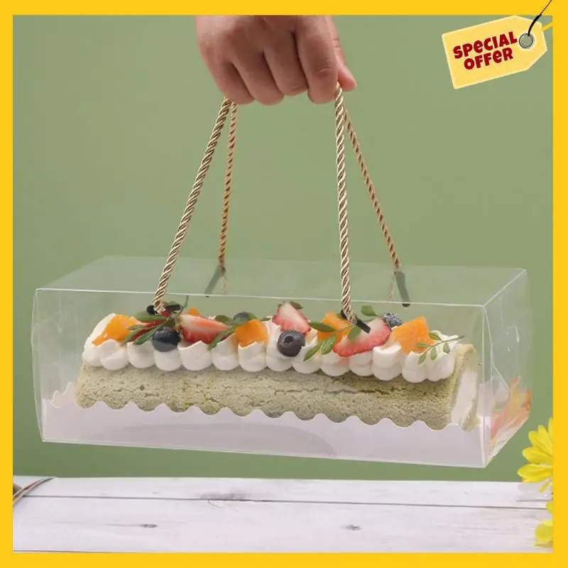 10PCS Transparent Cake Box With Handle Cupcake Swiss Clear Plastic Portable Container Holder Packing Gift Box
10PCS Transparent Cake Box With Handle Cupcake Swiss Clear Plastic Portable Container Holder Packing Gift Box