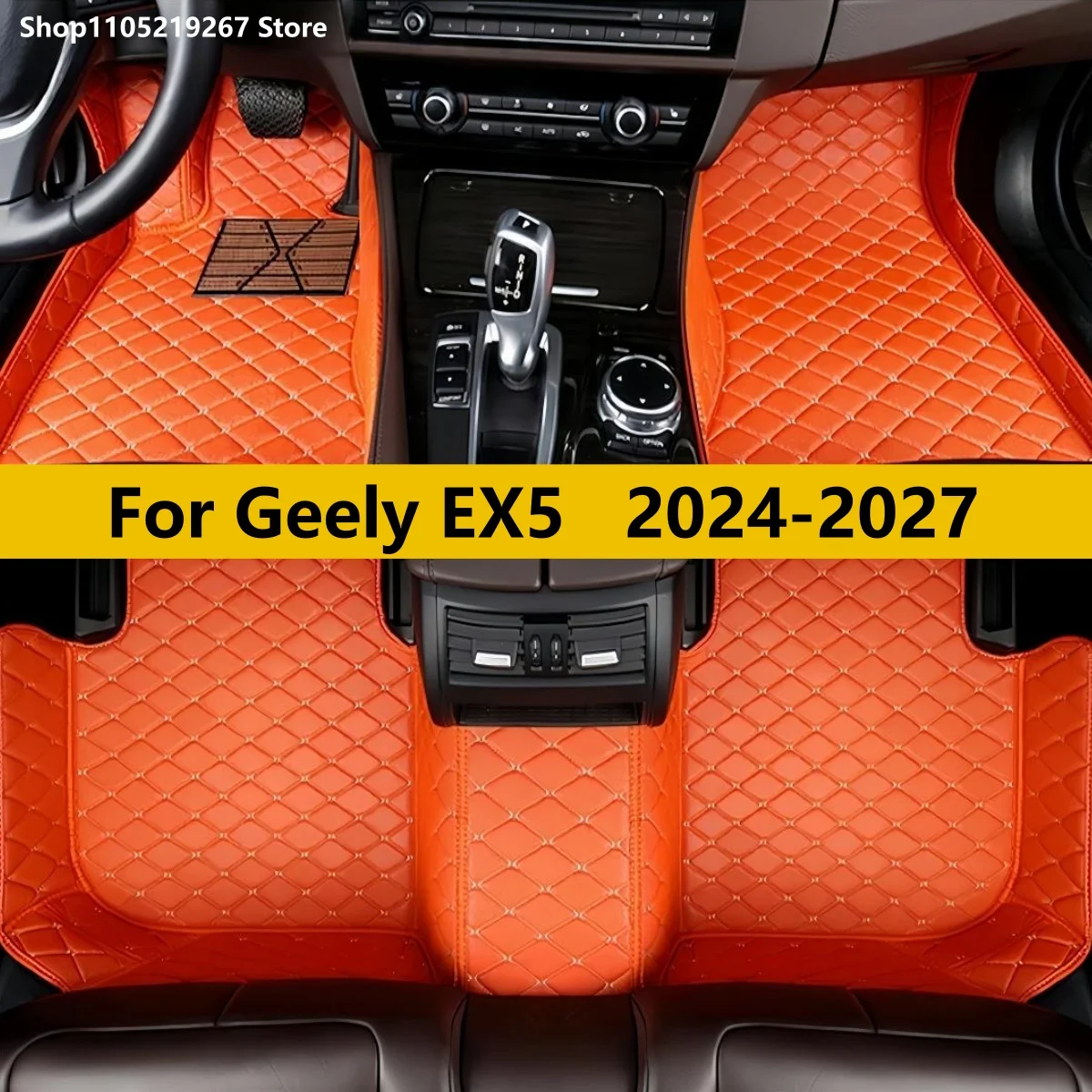 Car Floor Mats For Geely EX5 Galaxy E5 2024 2025 2026 2027 Leather Waterproof Rug Carpet Full Set Auto Interior Part Accessories
Car Floor Mats For Geely EX5 Galaxy E5 2024 2025 2026 2027 Leather Waterproof Rug Carpet Full Set Auto Interior Part Accessories