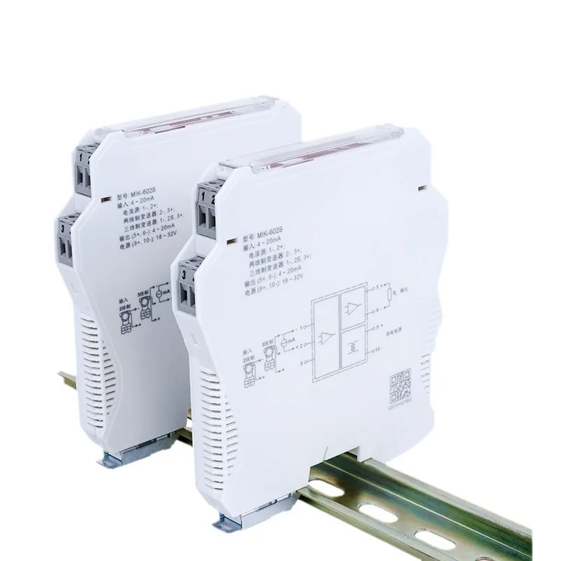 High-precision current, voltage isolation module, one-in-two-out safety gate analog, signal isolator
High-precision current, voltage isolation module, one-in-two-out safety gate analog, signal isolator