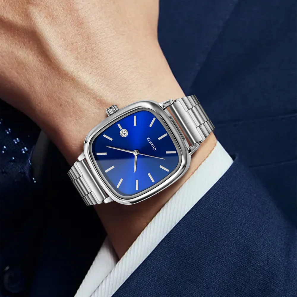 Luxury Famous Brand Men Quartz Watches Business Calendar Watch Steel Strap Wristwatches Big Dial Clock Gifts Dropshipping
Luxury Famous Brand Men Quartz Watches Business Calendar Watch Steel Strap Wristwatches Big Dial Clock Gifts Dropshipping