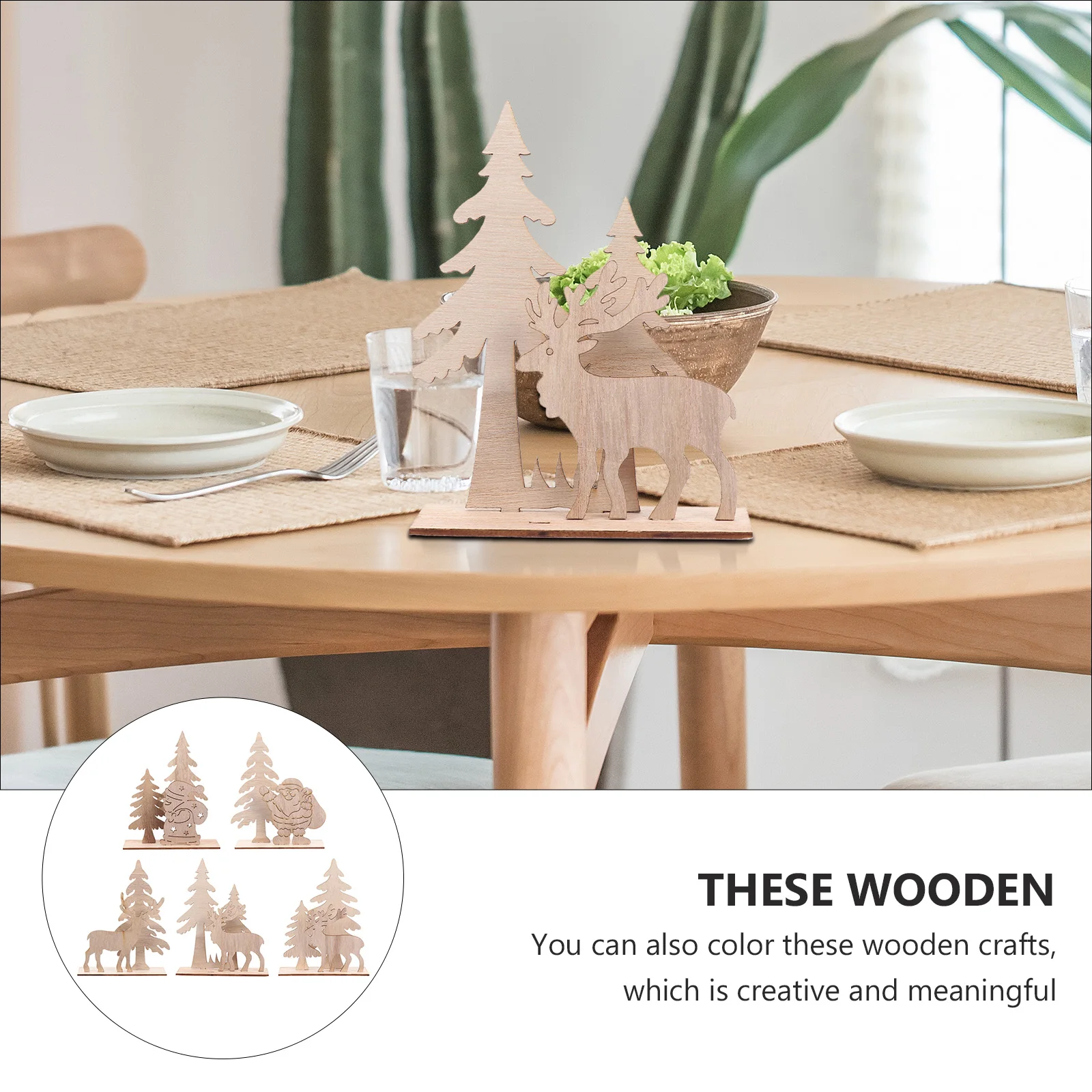 5pcs Christmas Wood Tabletop Craft Ornaments Party Table Decor Holiday Home Diy Xmas Tabletop Decorations Christmas Table
5pcs Christmas Wood Tabletop Craft Ornaments Party Table Decor Holiday Home Diy Xmas Tabletop Decorations Christmas Table