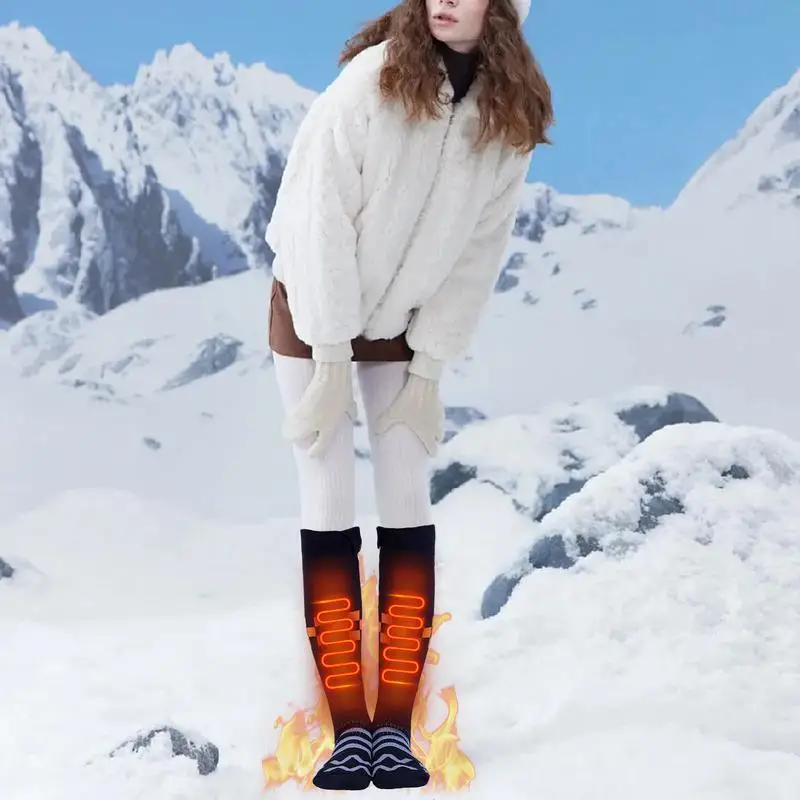 Heated Socks For Women Heated Socks For Men Winter Cold Feet Motorcycle Snowboating Thermal Warm Socks Rechargeable Washable
Heated Socks For Women Heated Socks For Men Winter Cold Feet Motorcycle Snowboating Thermal Warm Socks Rechargeable Washable