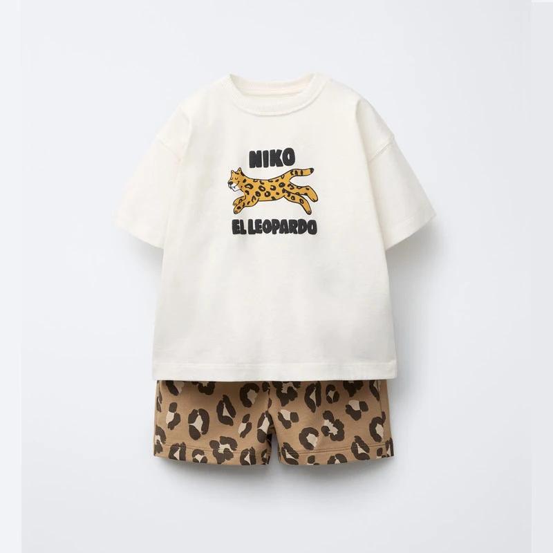 Summer Children's Clothes Cartoon Printed T-shirt Shorts Suit Baby Boys Short Sleeve Set Boutique Fashion Kids Casual Tracksuits 
Summer Children's Clothes Cartoon Printed T-shirt Shorts Suit Baby Boys Short Sleeve Set Boutique Fashion Kids Casual Tracksuits