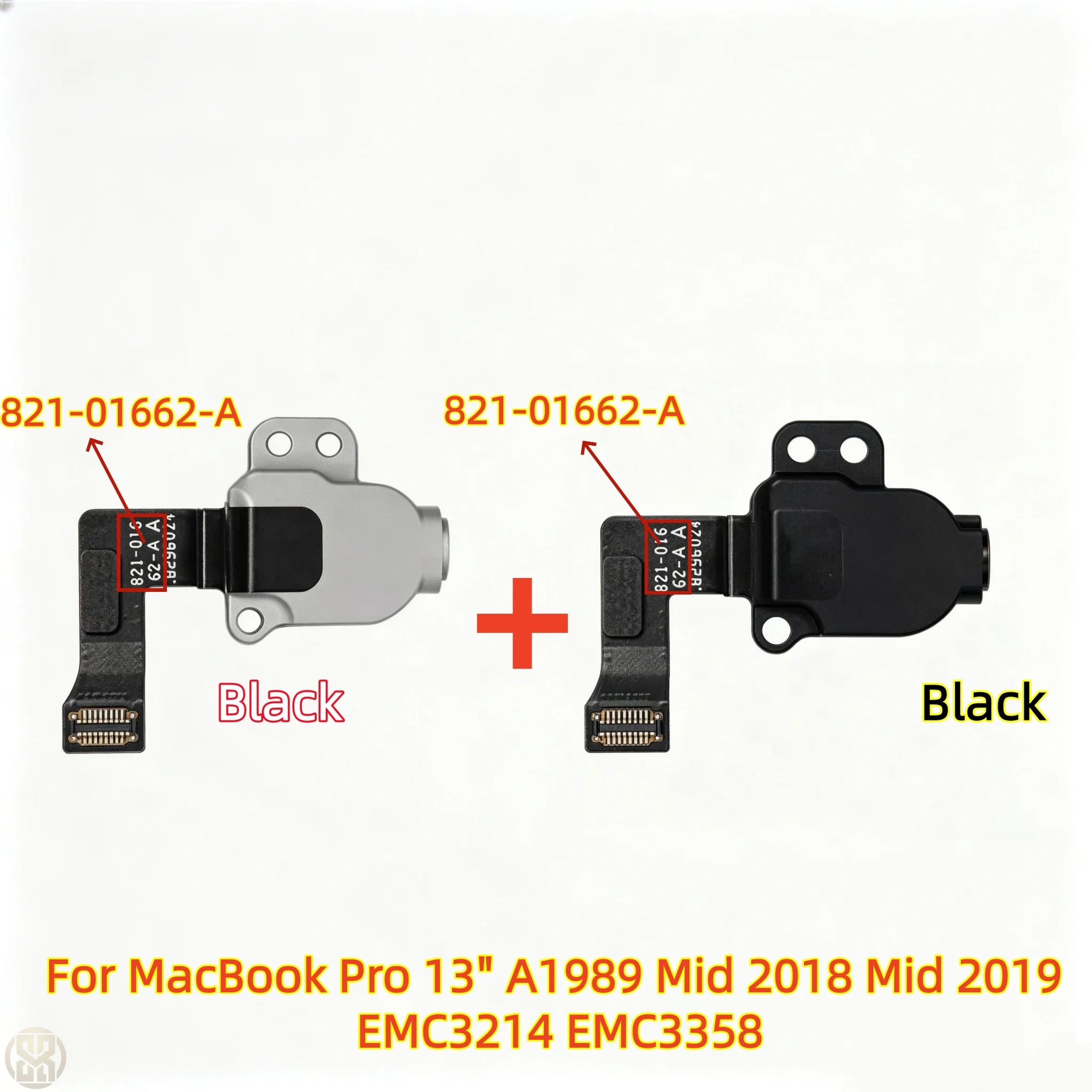 821-01662-A Headphone Jack Audio Board For MacBook Pro 13" A1989 Mid 2018 Mid 2019 EMC3214 EMC3358 Original Replacement Part
821-01662-A Headphone Jack Audio Board For MacBook Pro 13" A1989 Mid 2018 Mid 2019 EMC3214 EMC3358 Original Replacement Part