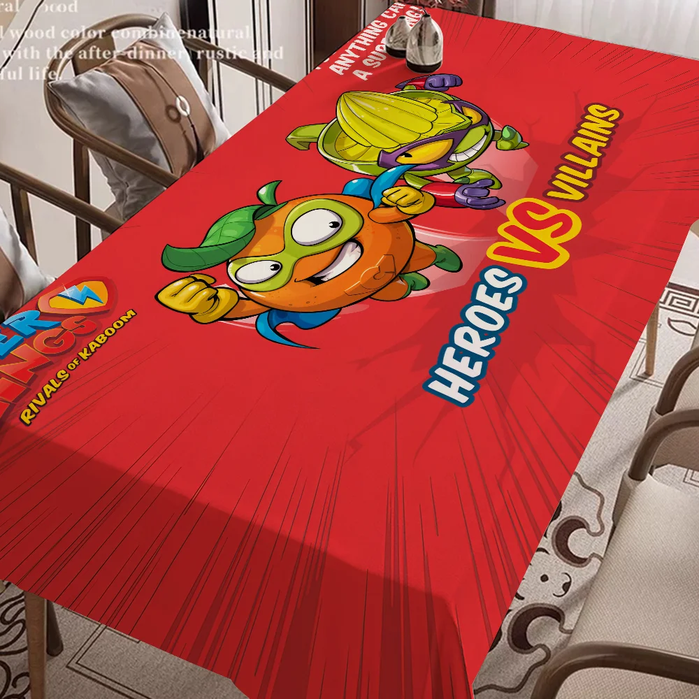 Cute Cartoon Super Zings Home Tablecloths Dining Decoration And Rectangular Table Accessories Waterproof Cloth Anti-stain
Cute Cartoon Super Zings Home Tablecloths Dining Decoration And Rectangular Table Accessories Waterproof Cloth Anti-stain